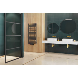 Volaro zestaw maskujący do zaworów grzejnikowych, czarny mat