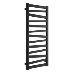 Italic grzejnik łazienkowy 113x50 cm, czarny soft