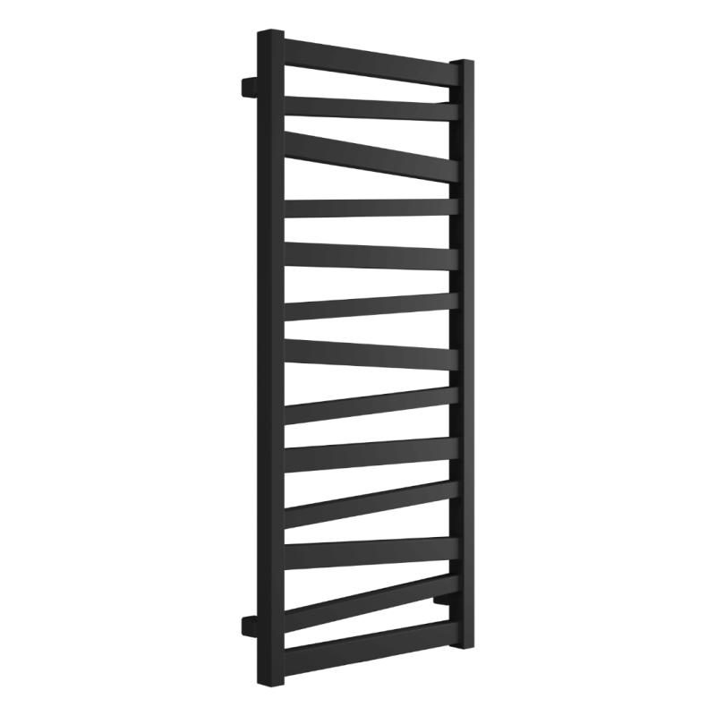 Italic grzejnik łazienkowy 113x50 cm, czarny soft