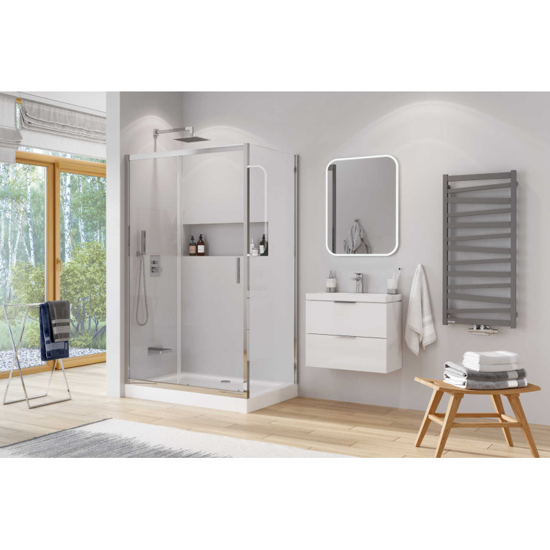 Excellent Italic grzejnik łazienkowy 113x50 cm  szary metalik