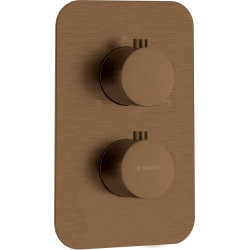 Elegancki zewnętrzny element do BOXa z baterią w kolorze brązu szczotkowanego