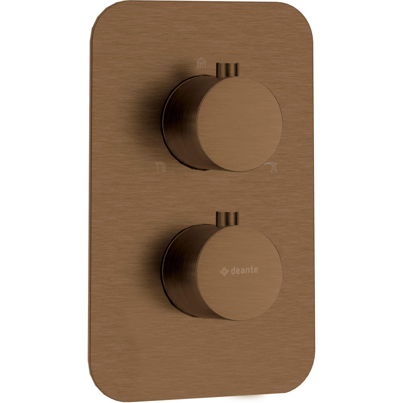 Elegancki zewnętrzny element do BOXa z baterią w kolorze brązu szczotkowanego