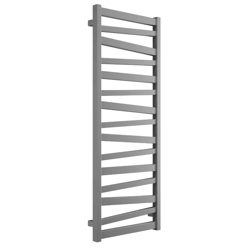 Italic grzejnik łazienkowy 131x50 cm, szary metalik