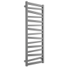 Italic grzejnik łazienkowy 131x50 cm, szary metalik