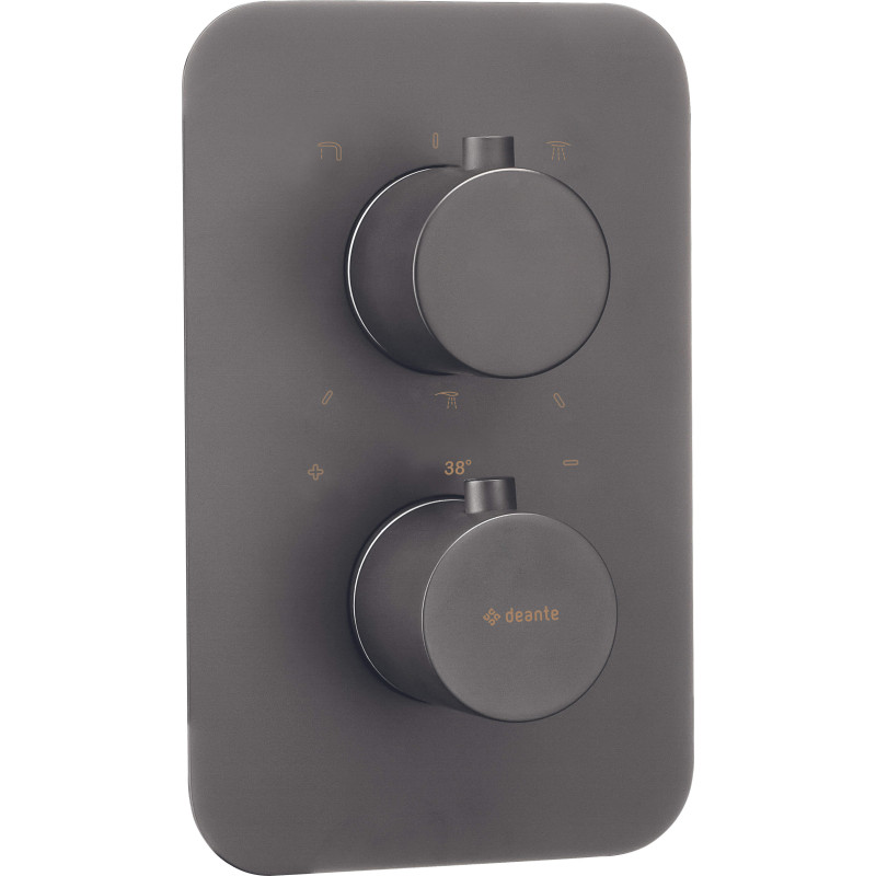 Tytanowa Bateria Podtynkowa BOX - Doskonałość w Twojej Łazience!