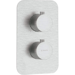 Zewnętrzny Element do BOXa Termostatycznego – Elegancka Stal i Mosiądz!