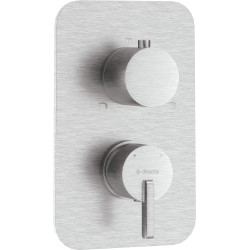 Elegancki Element Podtynkowy BOX - Stalowy Wodotrysk do Twojej Łazienki