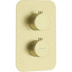 Deante Therm bateria umywalkowa złoty szczotkowany