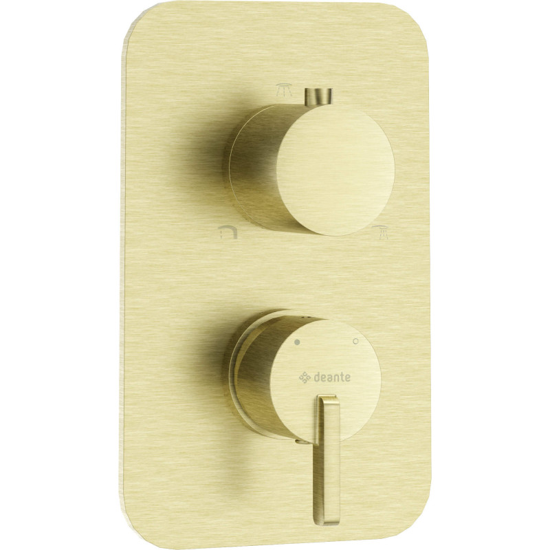 Złota Bateria Podtynkowa BOX - Elegancja w Twojej Łazience