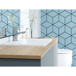 Elegancki Zestaw Wannowy BORGO – Chromowany Styl z Funkcjonalnością na Każdy Dzień