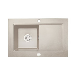 Elegancki Zlewozmywak Granitowy Negro SGR 411T - Trwałość i Design dla Twojej Kuchni!