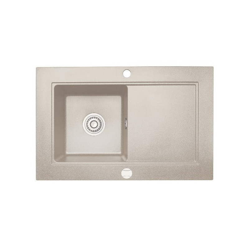 Elegancki Zlewozmywak Granitowy Negro SGR 411T - Trwałość i Design dla Twojej Kuchni!