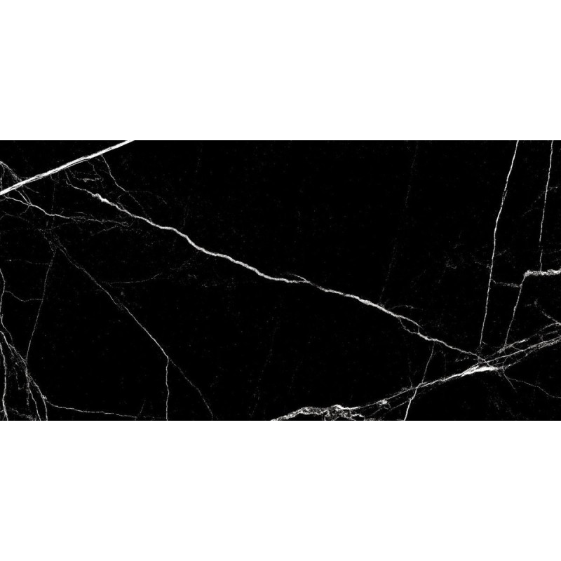 Elegancka Płytka Gresowa 60x120 cm Srebrna Połysk Ekskluzywne Wzornictwo