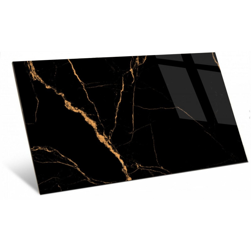 Olśniewające Gresowe Płytki MARKINIA GOLD, Wysoki Połysk, 60x120 cm, Wyjątkowa Elegancja