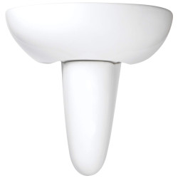 Elegancki Półpostument Jasmin - Biała Ceramika, Nowoczesny Styl, 10 Lat Gwarancji