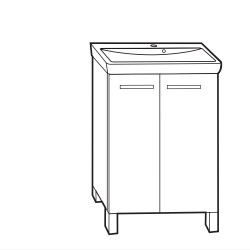 Stylowa Szafka Stojąca CAPRI D65 – Wyjątkowy Design i Funkcjonalność