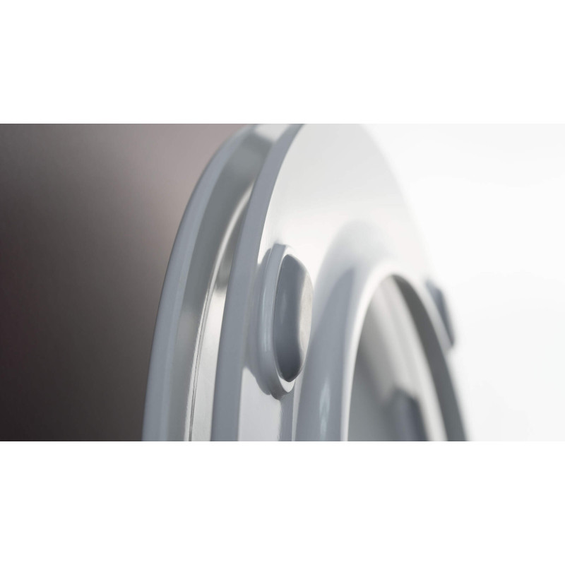 Elegancka Bezkołnierzowa Miska WC z Deską Slim i Cichym Opadaniem