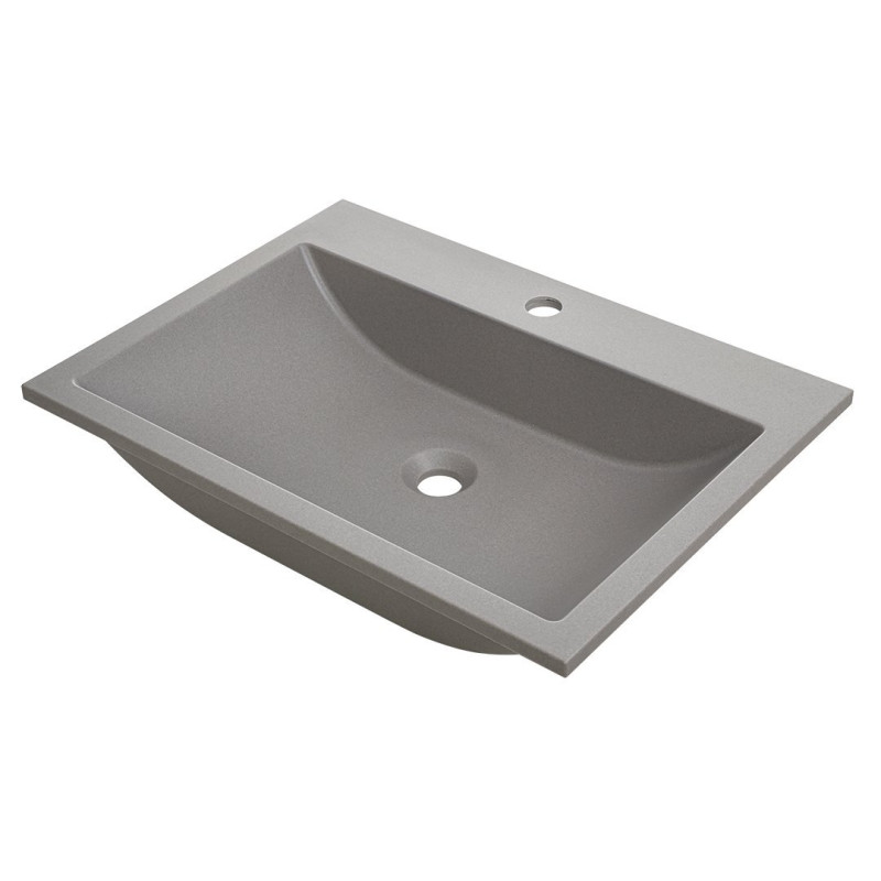 Nowoczesny Zlewozmywak Granitowy ALBANO 60x44 cm – Wytrzymałość i Elegancja na Lata