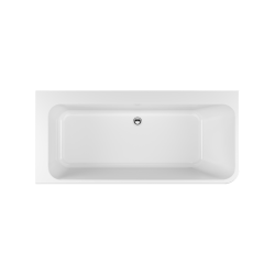 Lila 2.0 wanna prostokątna 160x73 cm narożna lewa, biały połysk