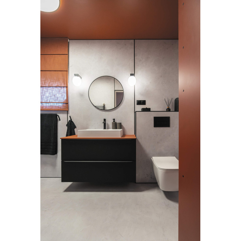 Elegancki Zestaw WC 6w1 z Cichym Spłukiwaniem i Wiszącą Bezkołnierzową Miską