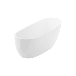 Comfort wanna owalna 175x75 cm wolnostojąca, biały połysk