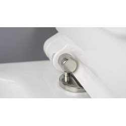 Elegancka Deska WC Slim Biała z Wolnym Opadem - Duroplast, Szybkie Wypinanie, 2 lata gwarancji