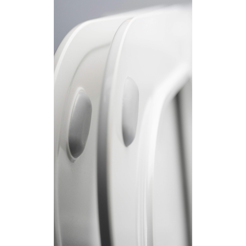 Elegancka Deska WC Slim Biała z Wolnym Opadem - Duroplast, Szybkie Wypinanie, 2 lata gwarancji