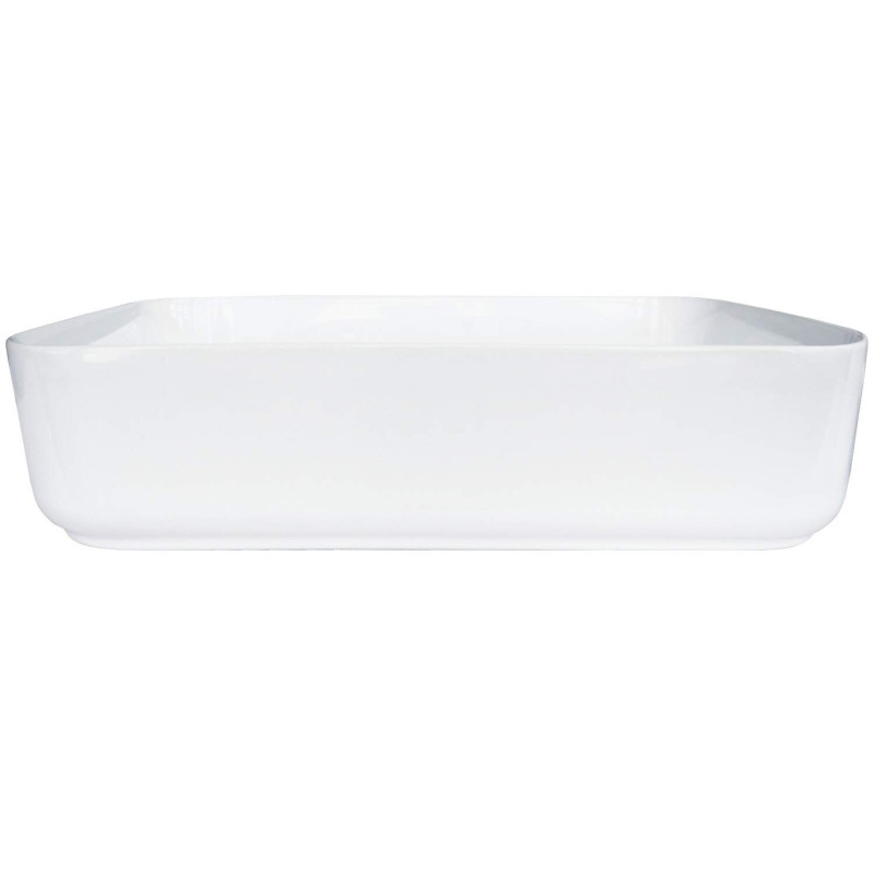 Elegancka umywalka ceramiczna nablatowa - Biała perfekcja w każdej łazience!