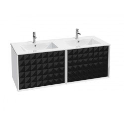 Stylowa Szafka Wisząca ZIRCO D120 - Podwójne Przechowywanie dla Twojego Wnętrza