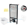 Kompletny Zestaw WC Podtynkowy 6w1 z 10-letnią Gwarancją - Elegancja i Funkcjonalność