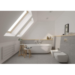 Kompletny Zestaw WC Podtynkowego Premium 6w1: Ciche Spłukiwanie, Slim Deska, Chrom Przyciski