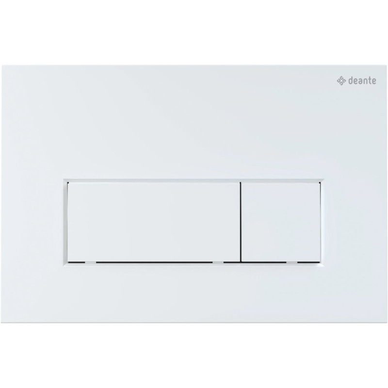 Elegancki Biały Przycisk do Stelaży WC - Perfekcyjne Uzupełnienie Łazienki!