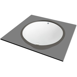 Ceramiczna Umywalka Podblatowa Premium - Nowoczesny Design, Gwarancja 10 Lat