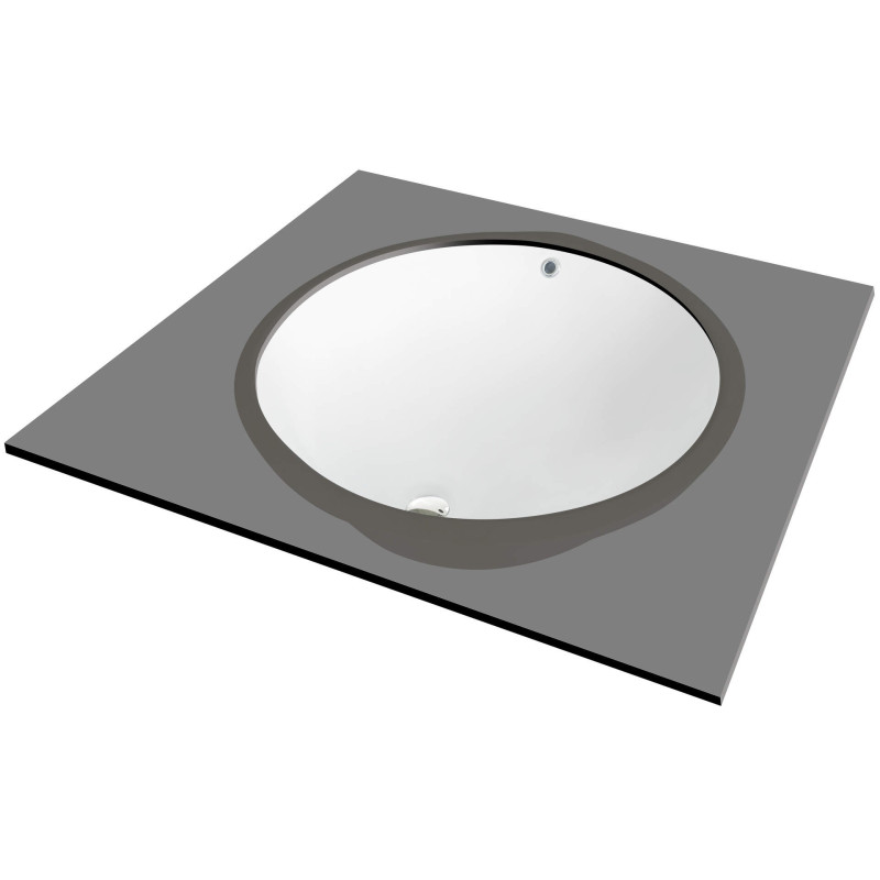 Ceramiczna Umywalka Podblatowa Premium - Nowoczesny Design, Gwarancja 10 Lat