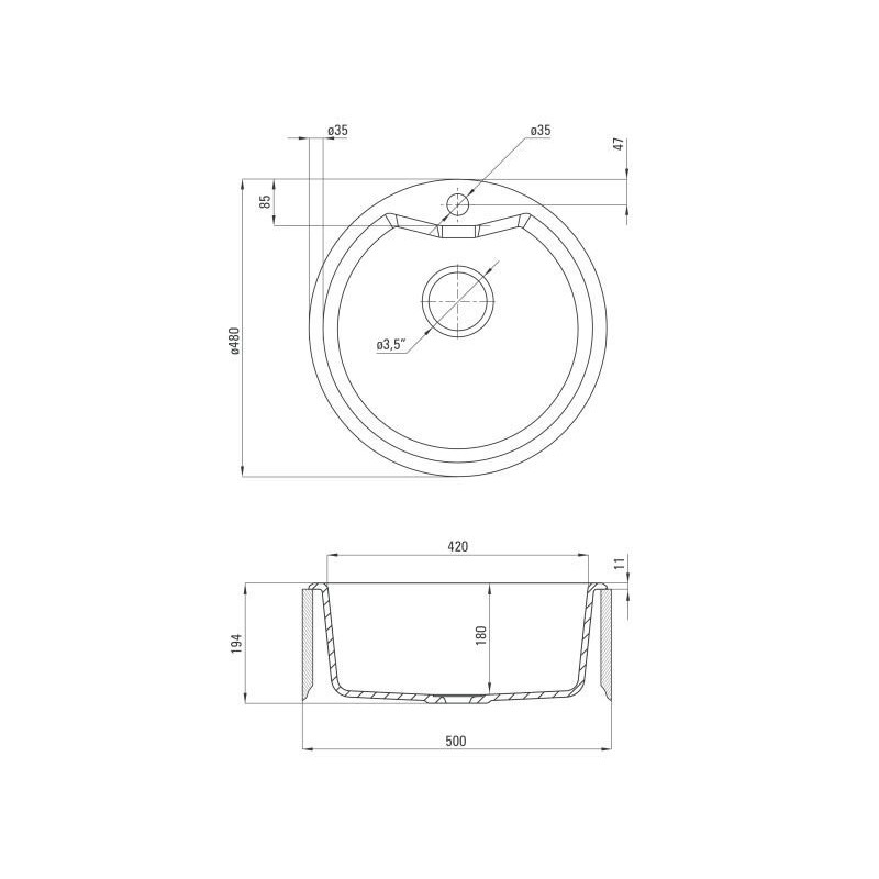 Niezawodny Zlewozmywak Granitowy Solis – Estetyka i Funkcjonalność w Jednym!