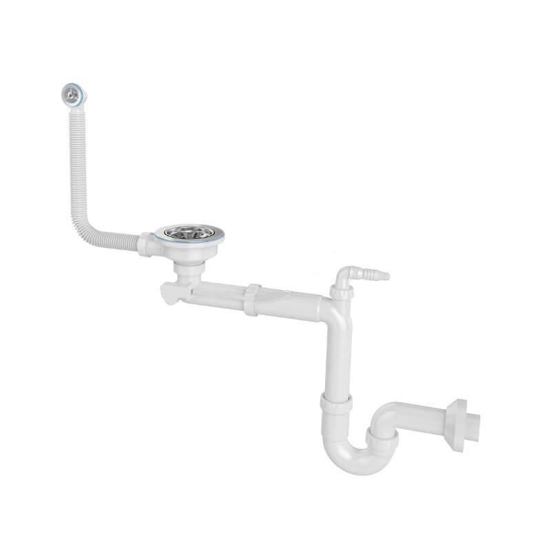 Nowoczesny Zlewozmywak Farmerski Komodo 63x49 cm Biały z Baterią Joga - Idealny do Twojej Kuchni!