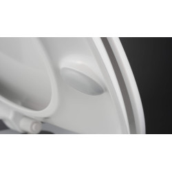 Nowoczesna Miska WC Wisząca Bezkołnierzowa - Biała Ceramika z Deską w Zestawie, Gwarancja 10 Lat