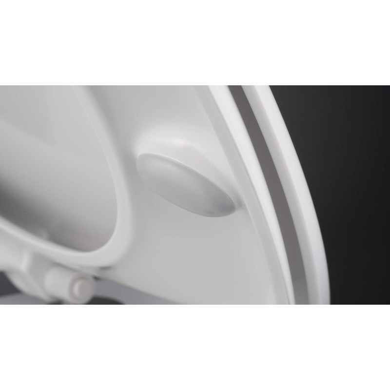 Nowoczesna Miska WC Wisząca Bezkołnierzowa - Biała Ceramika z Deską w Zestawie, Gwarancja 10 Lat