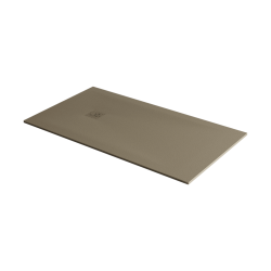 Arda brodzik prostokątny 160x90 cm kompozytowy, cappucino