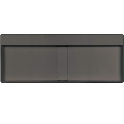 Elegancka umywalka z granitu antracytowego - wyjątkowy design w nowoczesnej łazience