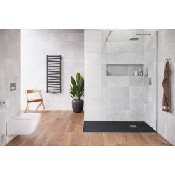 Arda brodzik prostokątny 140x90 cm kompozytowy, beton