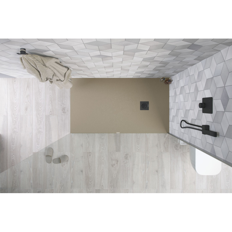 Excellent Arda brodzik prostokątny 180x90 cm kompozytowy  beton