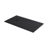 Arda brodzik prostokątny 180x90 cm kompozytowy, czarny