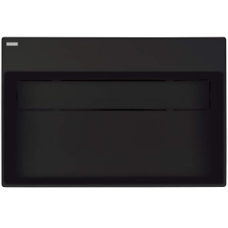 Stylowa Umywalka Granitowa Nablatowa Nero z Praktycznymi Otworami na Baterię