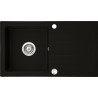 Zlewozmywak Granitowy ZORBA z Ociekaczem - Nowoczesna Elegancja w Czerni