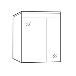 Ekskluzywna Szafka Lustrzana OLEX E60 – Elegancja i Funkcjonalność w Jednym