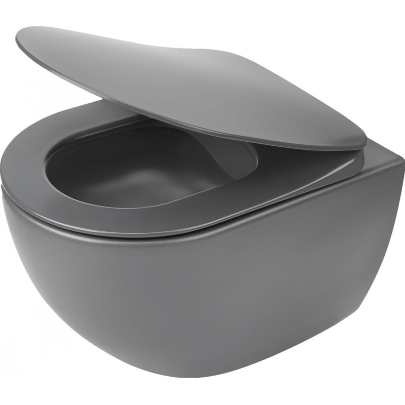 Nowoczesna misa wisząca Peonia bez kołnierza - designerski akcent do Twojej łazienki!