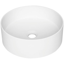 Granitowa Umywalka Nablatowa Alabaster - Perfekcja i Antybakteryjna Ochrona!