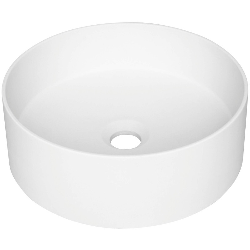 Granitowa Umywalka Nablatowa Alabaster - Perfekcja i Antybakteryjna Ochrona!