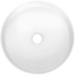 Granitowa Umywalka Nablatowa Alabaster - Perfekcja i Antybakteryjna Ochrona!